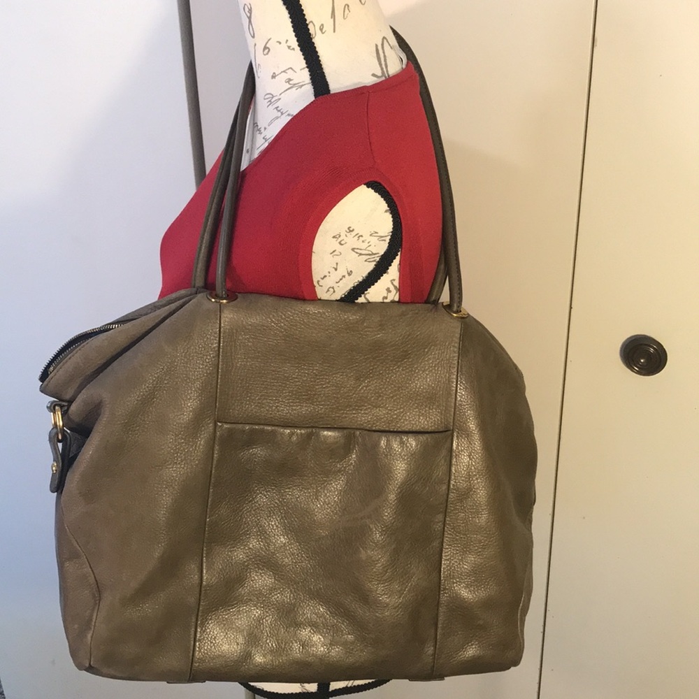 HOBO International Large Pebble Leather Hobo Shoulder Bag - Picture 12 of 12